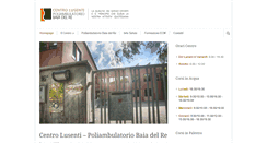 Desktop Screenshot of centrolusenti.com